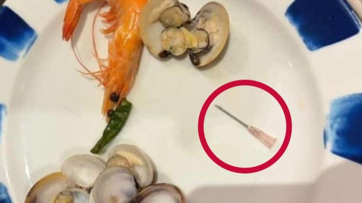 普吉島Buffet慶生驚見「用過針頭躺盤中」 餐廳打5折遭拒