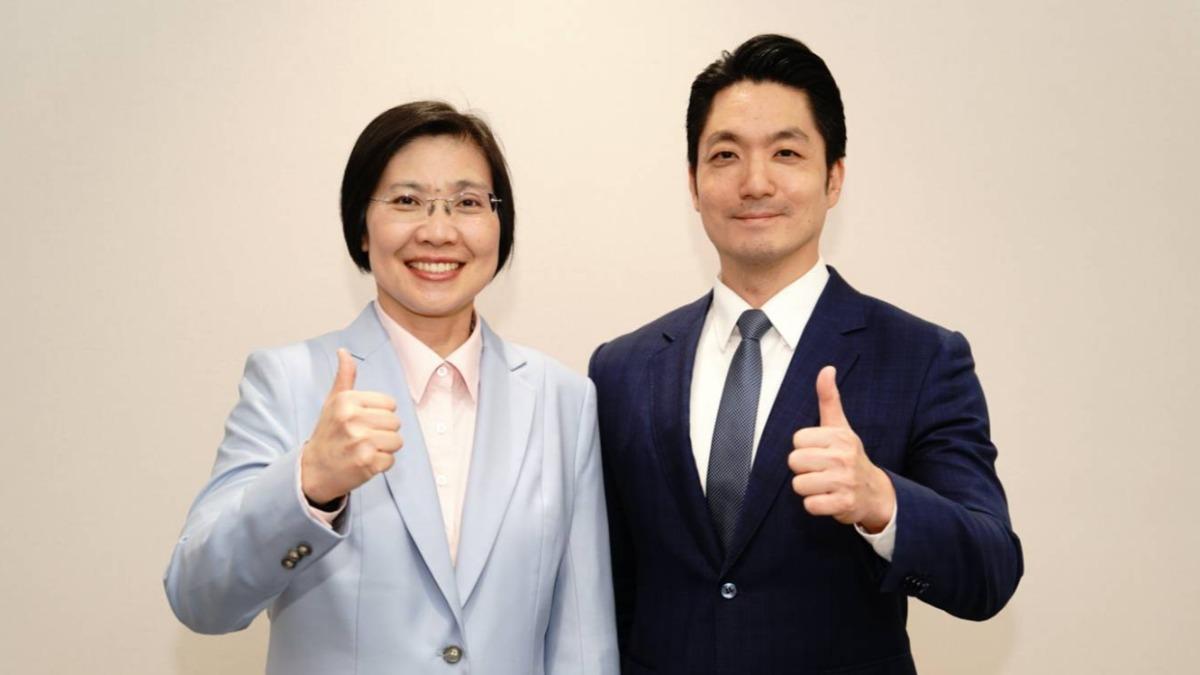 藍竹縣長初選25日開跑 徐欣瑩再合體蔣萬安:用正派心護家鄉