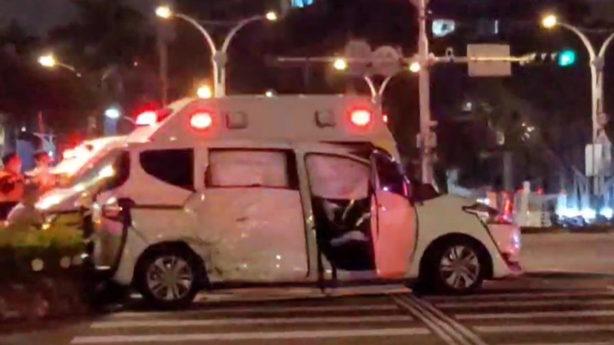 監察院前車禍!BMW闖紅燈衝撞計程車 5乘客全掛彩傷勢曝光