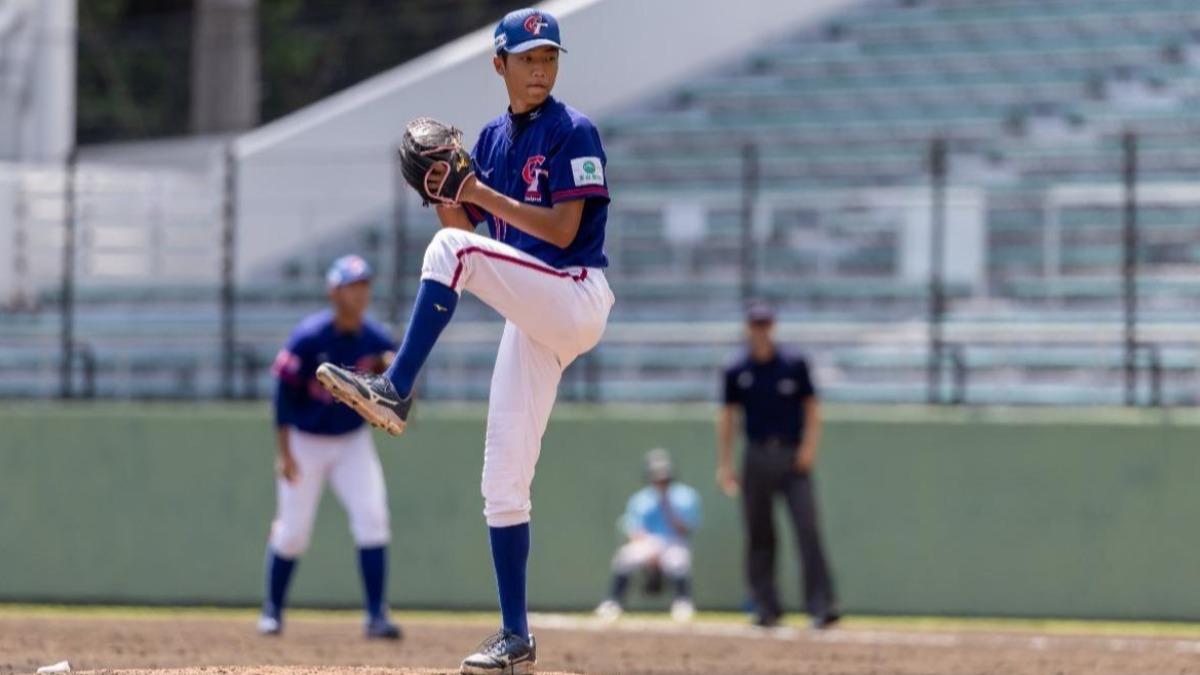MLB/台灣19歲火球男登板 蘇嵐鴻1局送2K飆156公里