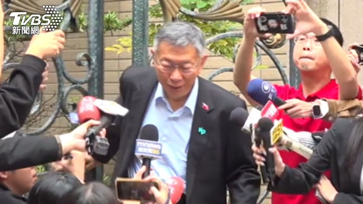 影音/睡得好? 今將宣判 柯文哲出門喊:上工上工