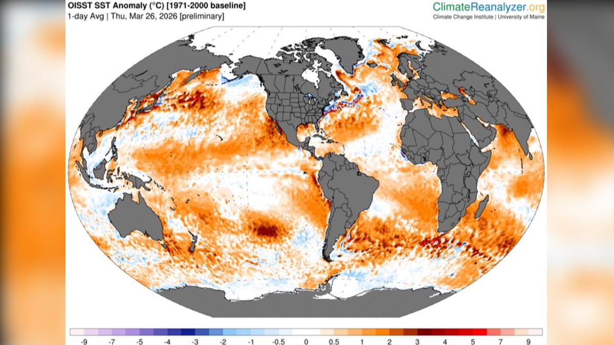 全球暖化氣候變遷海水變熱!鄭明典:海洋進入歷史最高溫狀態