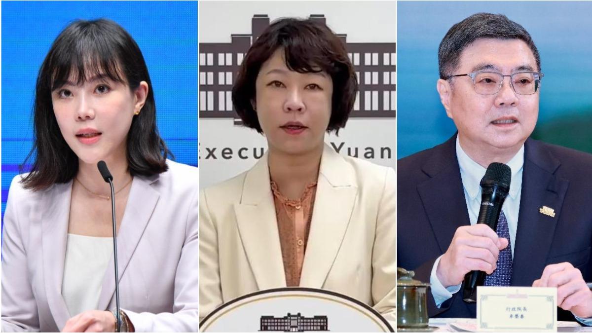 顏慧欣辭呈何時批?她稱3月初 卓榮泰:過年收到第一時間回覆