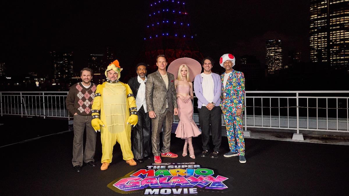 仙氣爆表!安雅泰勒喬伊「神還原碧姬公主」點亮東京鐵塔 《瑪利歐銀河》超狂新角色曝光