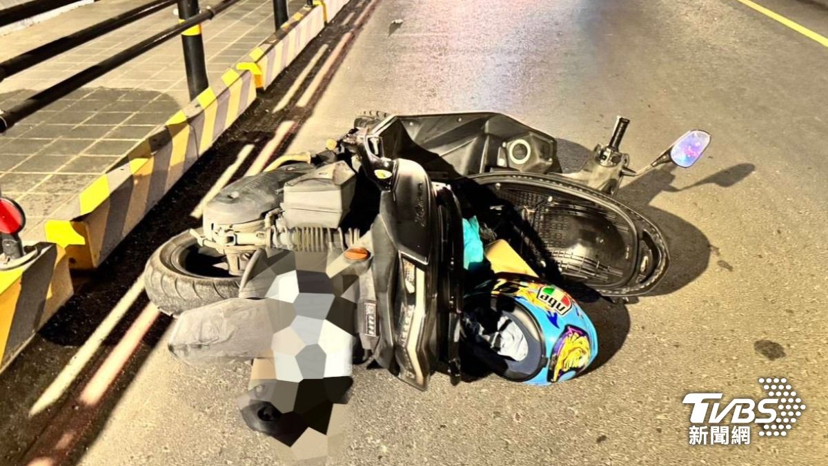 有片/三峽女騎士過彎猛撞 「重傷吐血」一度斷氣