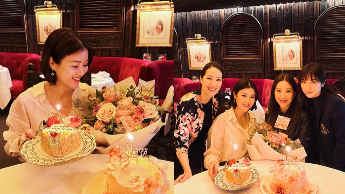 淡出演藝圈11年!45歲陳茵媺「慶生照」美翻 豪門朋友圈曝