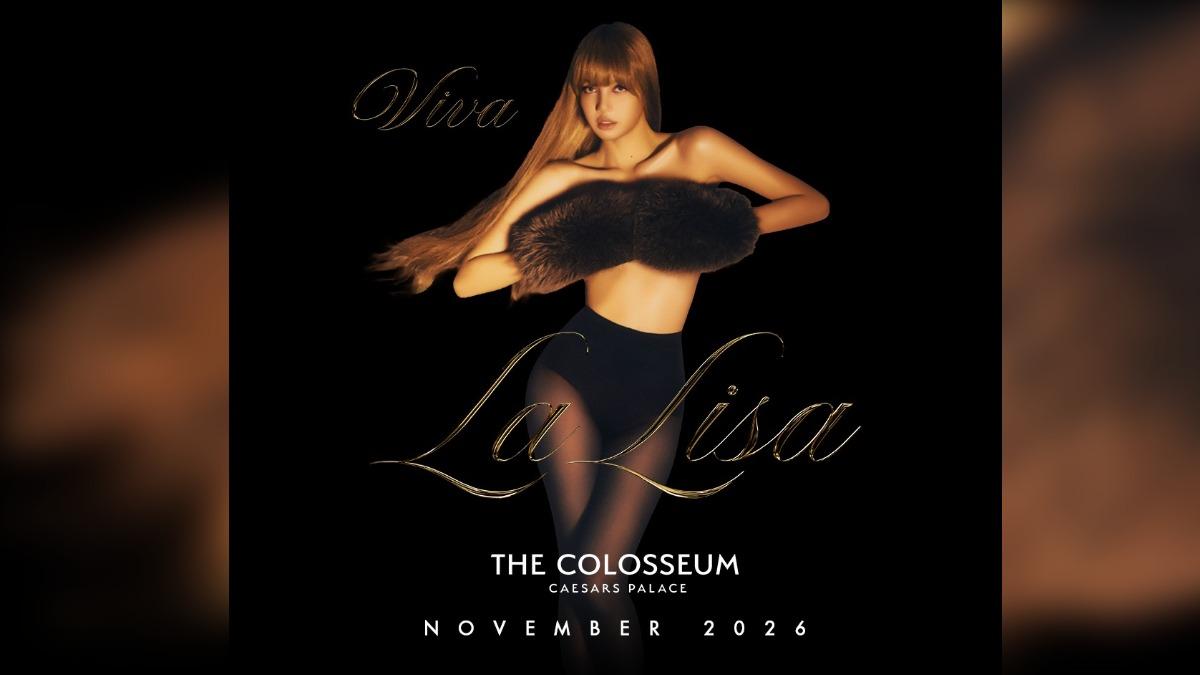 K-Pop史上第一人!BLACKPINK Lisa霸氣空降賭城開唱 個人紀錄片也將推出