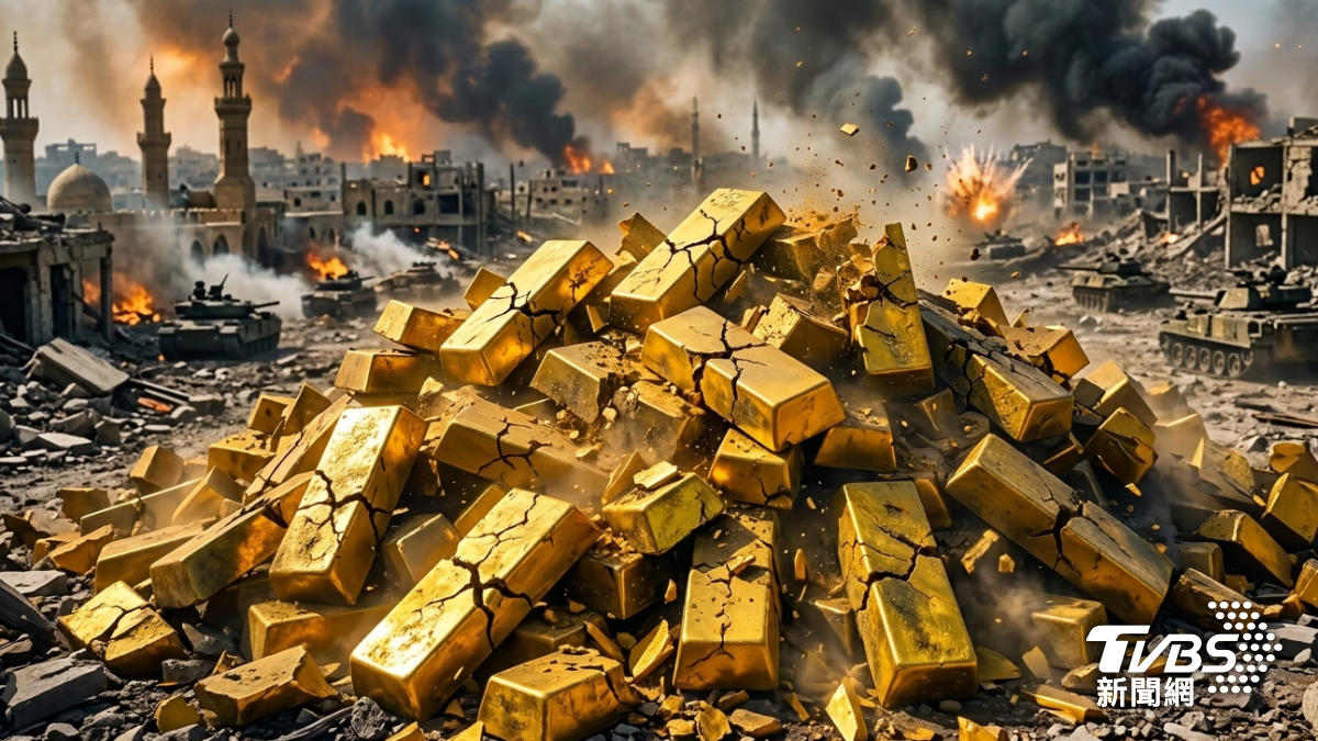 上次是金融海嘯!黃金價3月史詩崩跌逾13% 17年來最慘單月