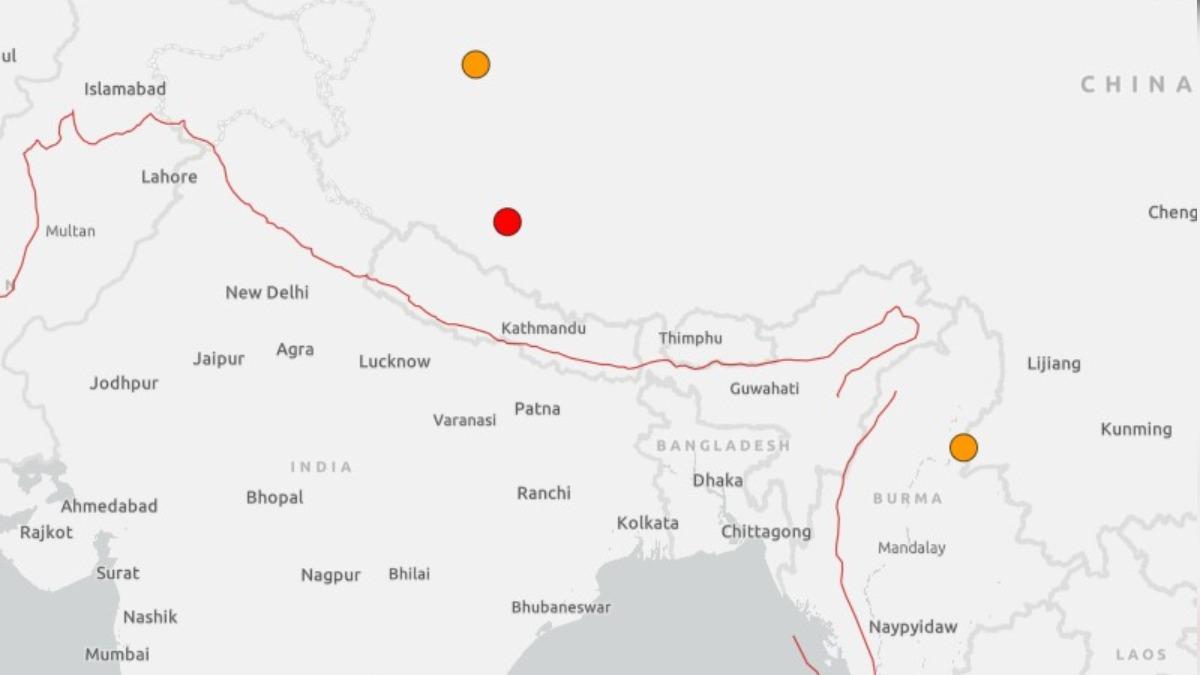 快訊/西藏爆規模3.6地震!深度僅8公里 民眾感受明顯搖晃