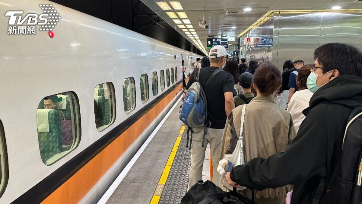 豪大雨狂炸新竹、苗栗!高鐵北上列車「急降速」延誤27分