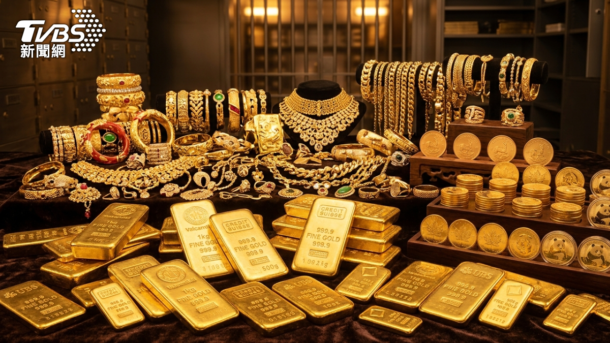 黃金慘跌免驚!3因素牽動金價走勢 外媒:歷史性飆漲未到盡頭