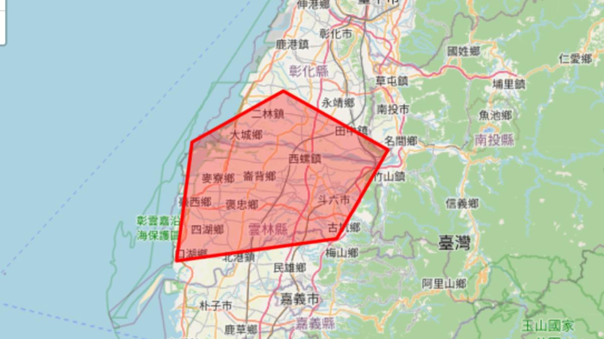 快訊/「大雷雨即時預警」狂炸一小時!中部4縣市留意強降雨