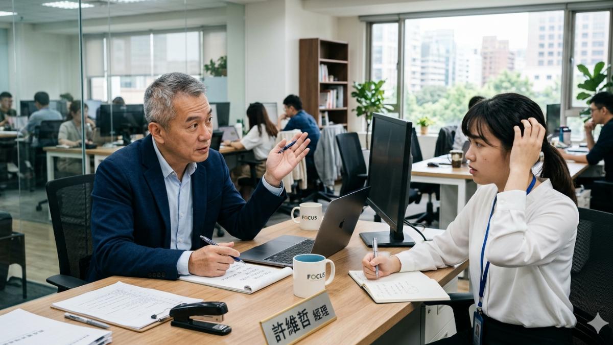 新人犯錯!他怒批「主管1反應」惹反感 全場爆共鳴