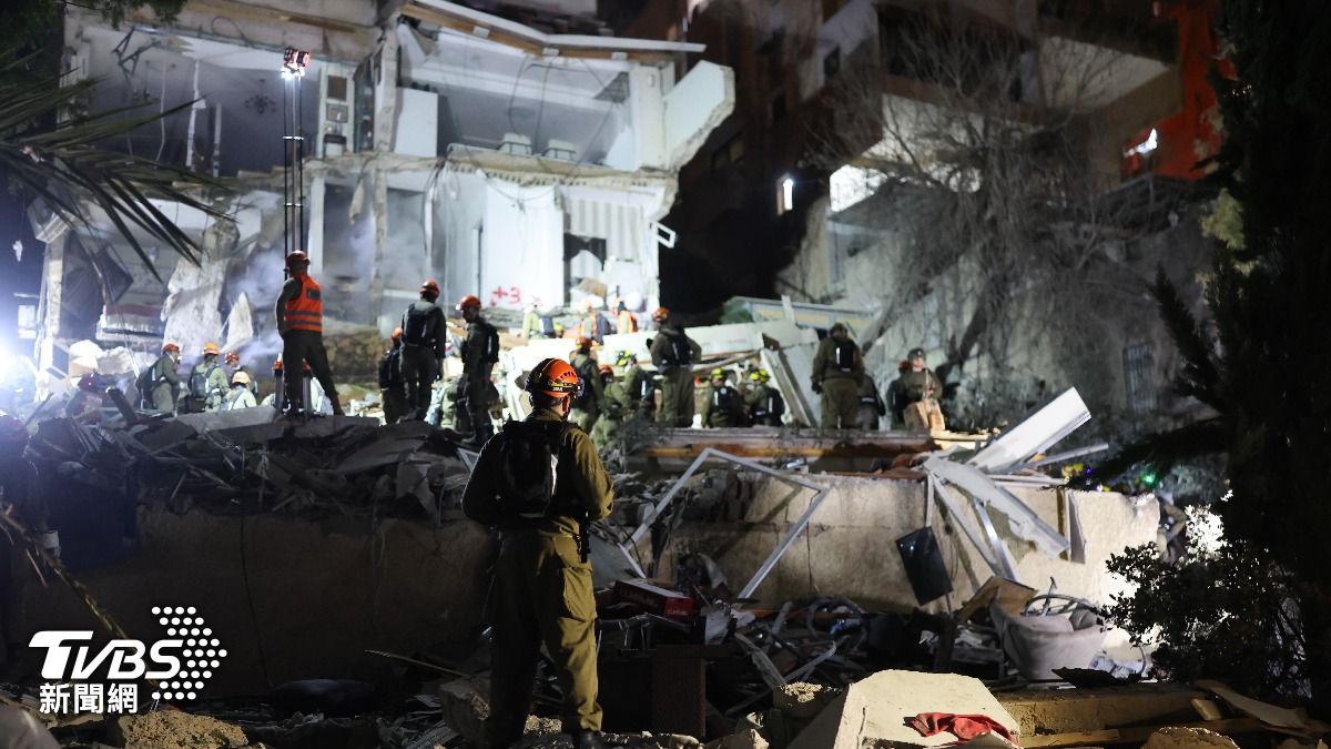 伊朗飛彈擊中以色列海法住宅!4傷3失蹤 10月大嬰兒頭受傷