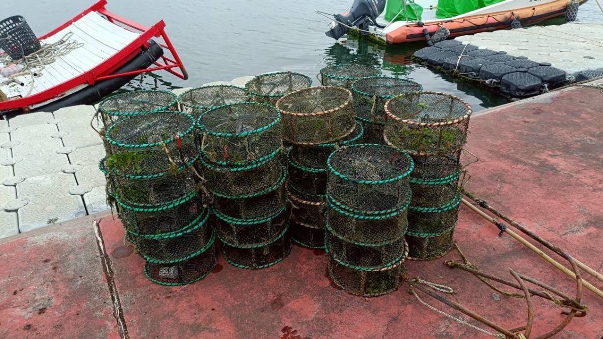 台南養護近海漁業資源 巡查扣留違規漁具