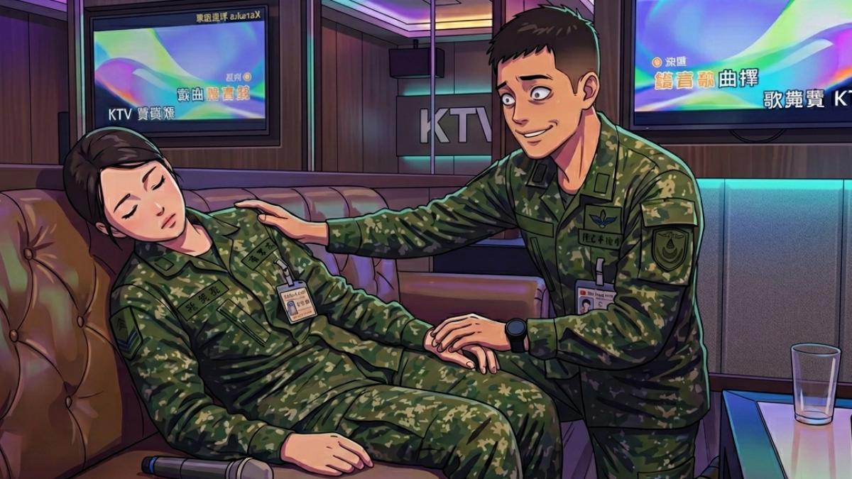 趁女下屬喝醉!色士官長強拉進包廂二度性侵 裝傻:不記得了