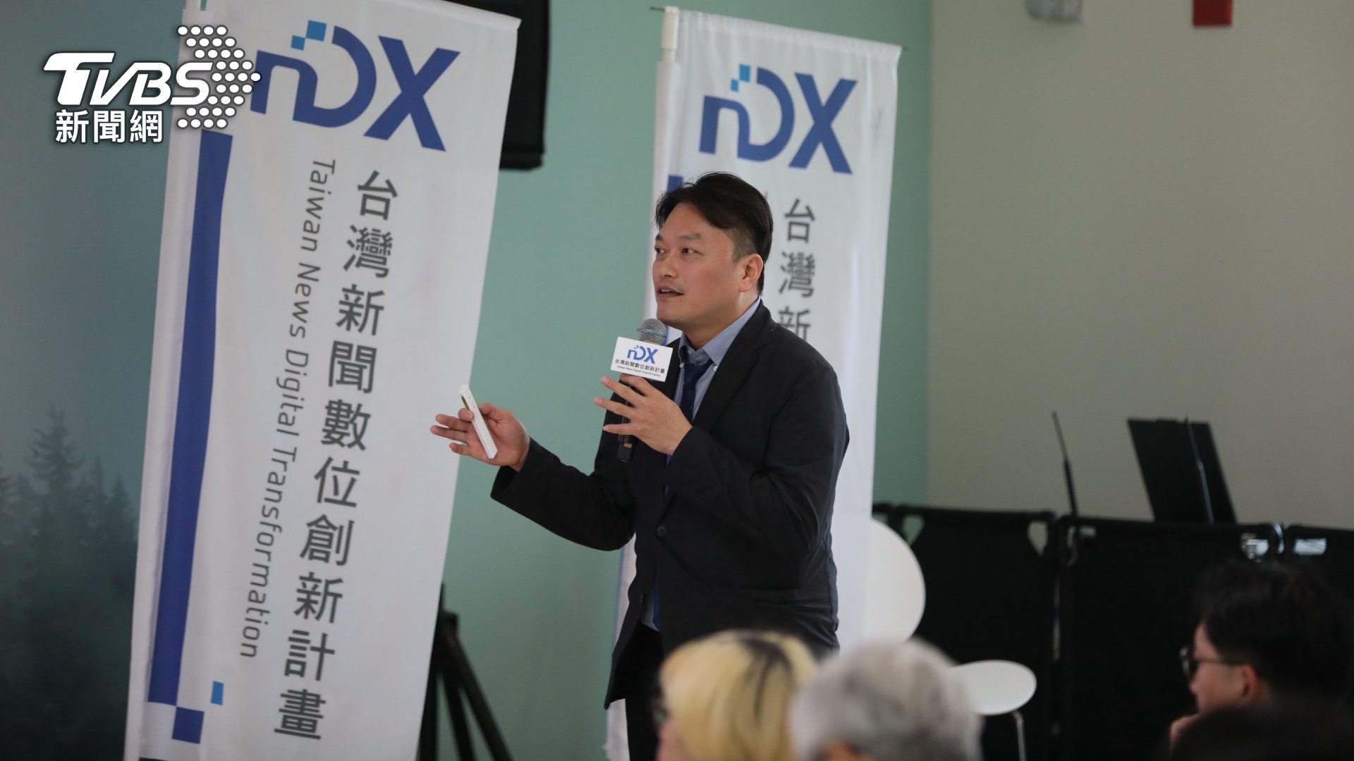 TVBS網路新聞中心總編輯 楊致中以AI導入新聞現場案例分享 (圖_DTA)