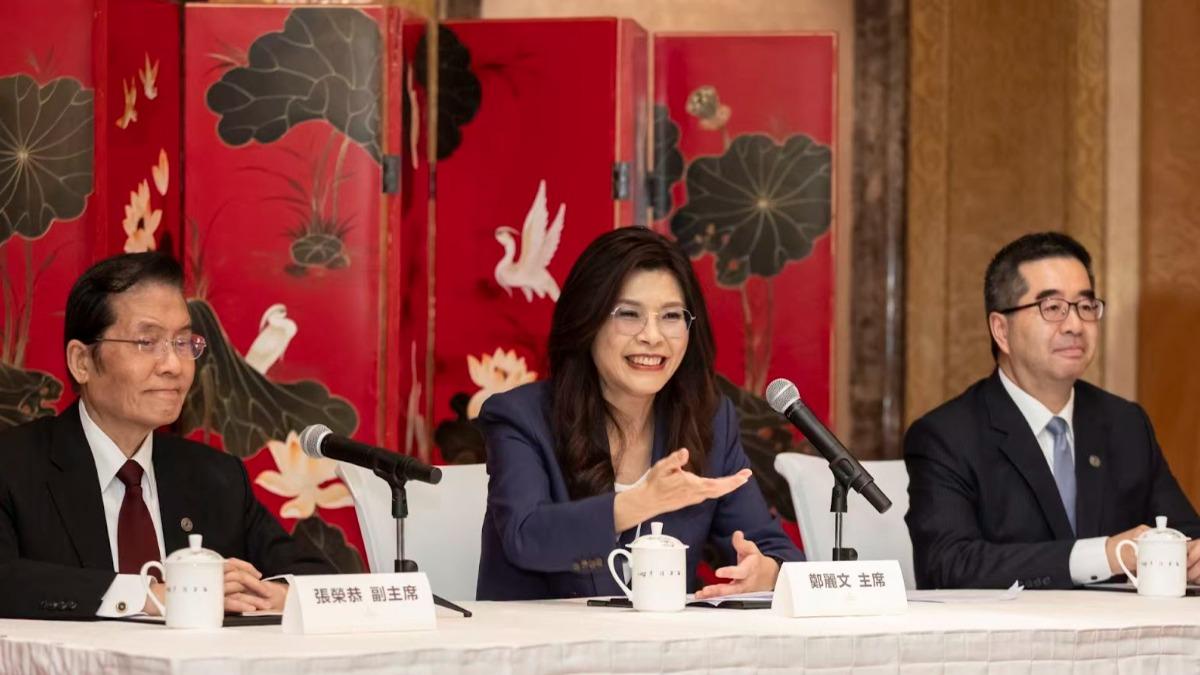 鄭麗文「讓我當主人在台邀請習」 林濁水:不可一世程度超柯文哲