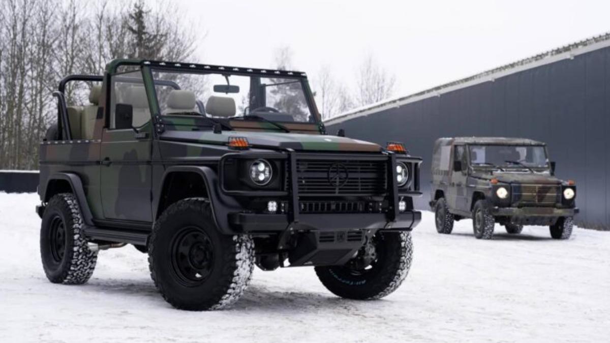 退役軍車化身收藏藝品!EMC打造全球唯一Camo Wolf