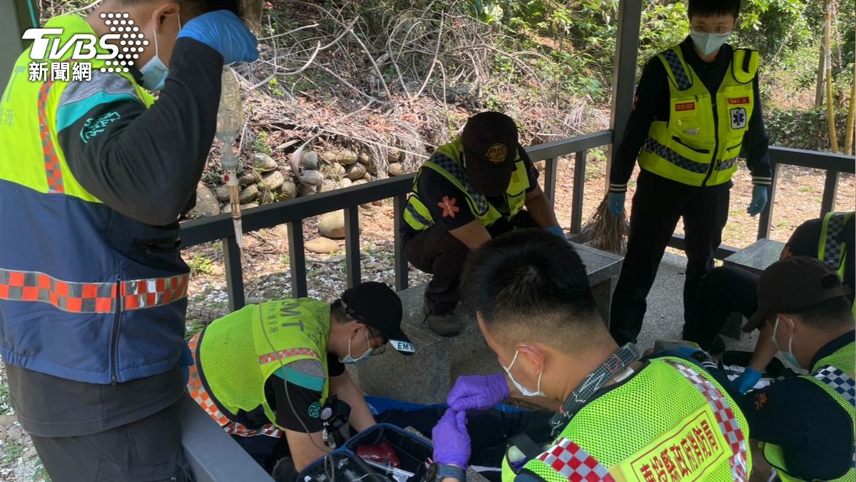 彰投跨縣市救護接力搶 12人聯手救回OHCA患者