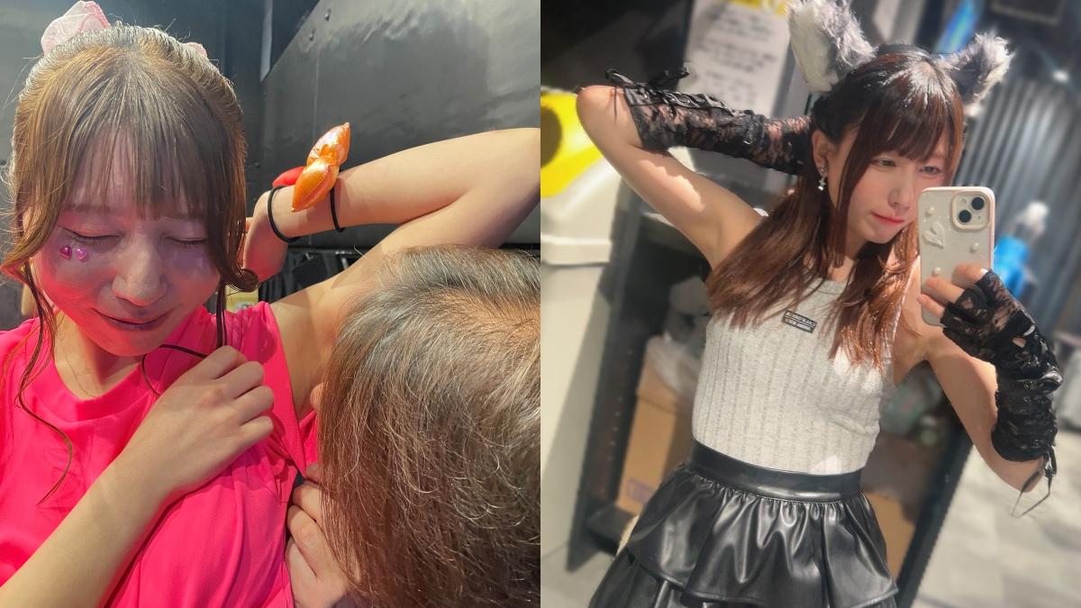 防止變心!大叔粉化身小狗「狂聞女偶像腋下」 她還加碼:腳味可以嗎
