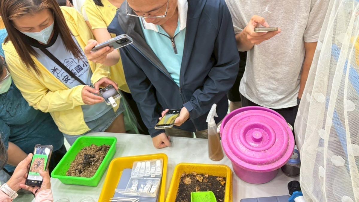 台南推校園廚餘減量 鼓勵飼養黑水虻及堆肥