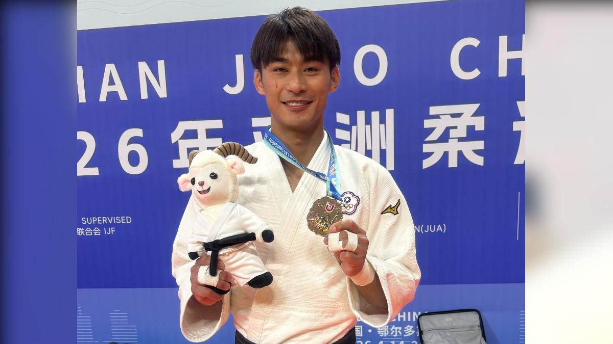 柔道男神楊勇緯「銀」恨!不敵巴林新星 連三年亞錦賽銀牌