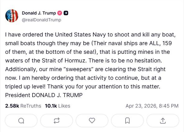 [新聞] 快訊／川普發飆！命美軍「摧毀」荷姆茲佈 - 股票 - PTT.BEST 批踢踢爆文