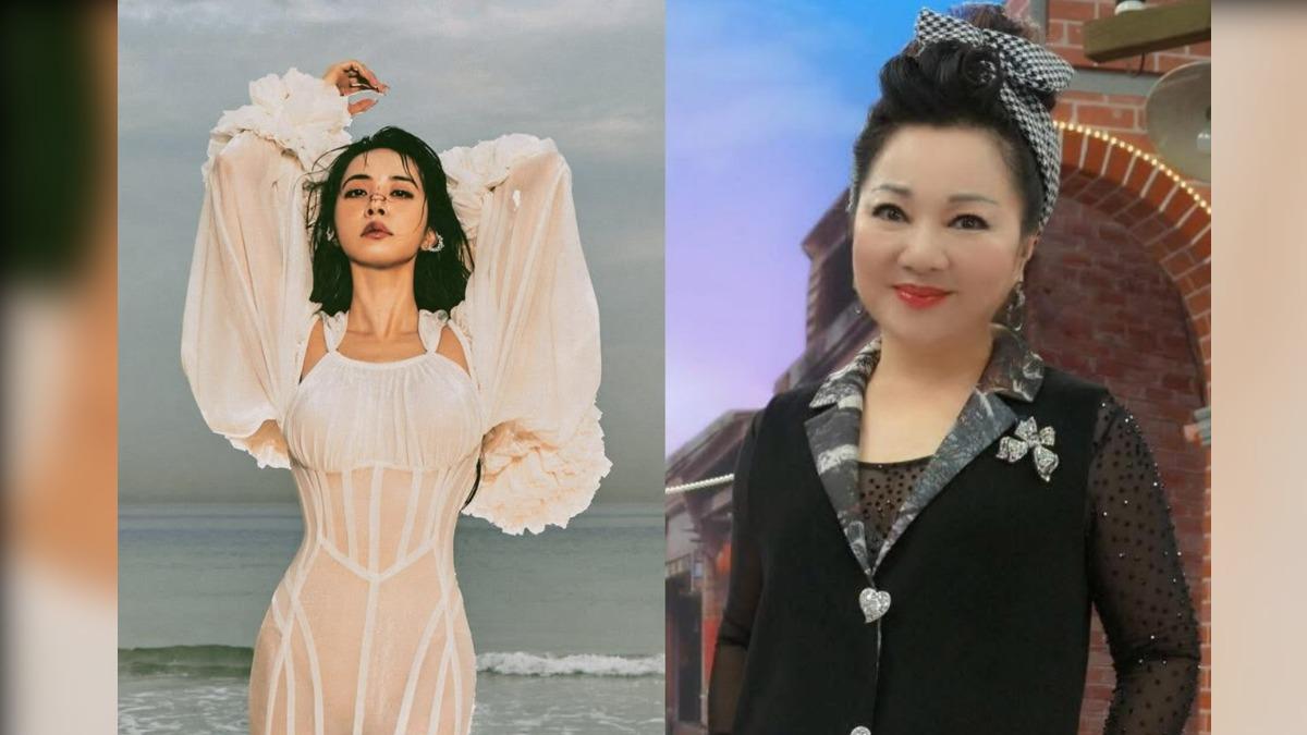 蔡依林(左)和白冰冰今年都入圍金曲獎。(圖／翻攝臉書)