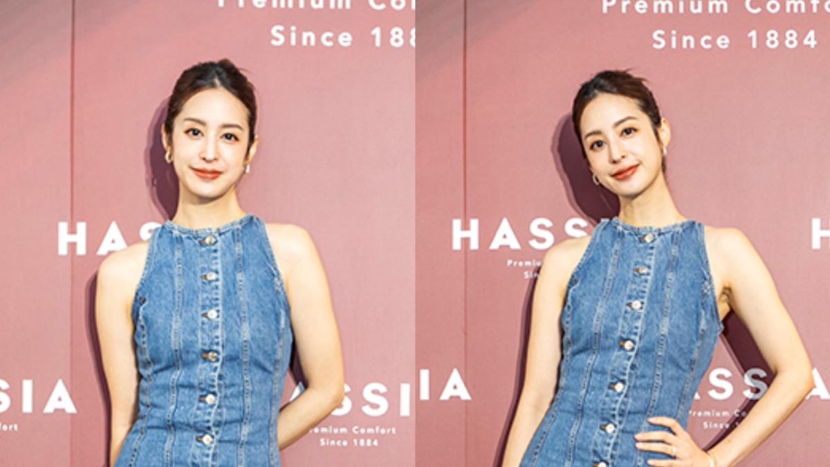 莫允雯出席鞋履品牌開幕。（圖／HASSIA提供）