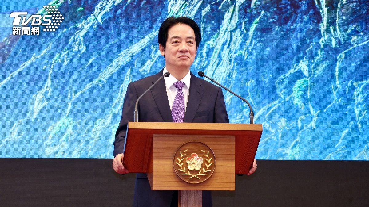 賴清德喊話對岸:堅定拒絕「以和平包裝統一」的統戰作為