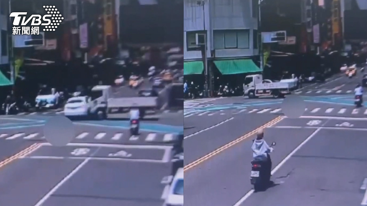 路口號誌故障! 6旬男開貨車追撞轎車 2車險衝進小吃店