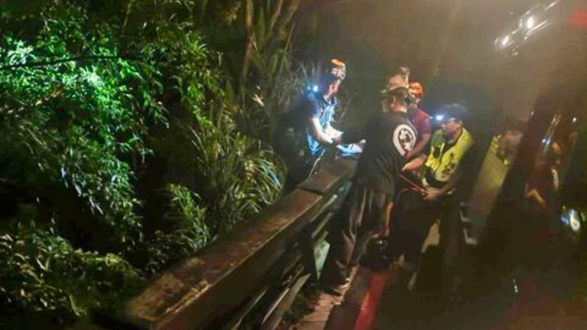 烏來情人步道驚傳墜谷!情侶酒後大吵 男子失足落崖還在鬧脾氣