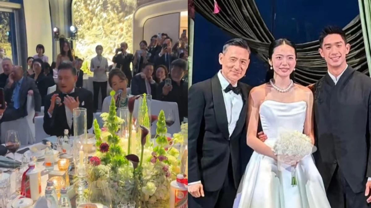 吳婉芳兒子完婚!張學友、曾志偉齊聚 「凍齡港姐」比新娘搶眼