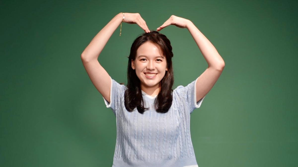 余子嫣婚後產兩女。（圖／大愛提供）