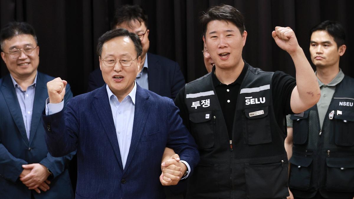 快訊/三星罷工落幕!74%同意勞資協議 三星股價漲7.2%