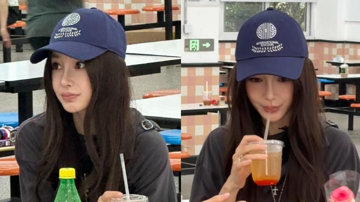 Angelababy現身校園義賣!「零修圖」側拍超震撼 秒登熱搜