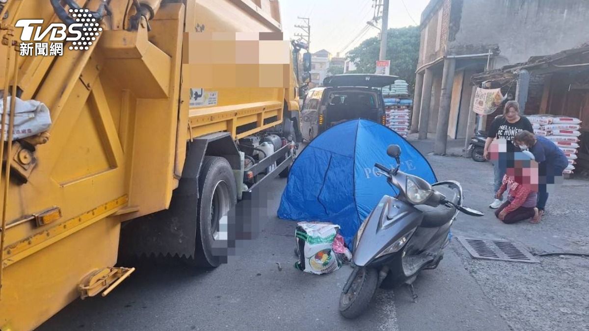 彰化7歲童誤催油門遭垃圾車捲入輾頭亡　嬤目擊心碎跪地　