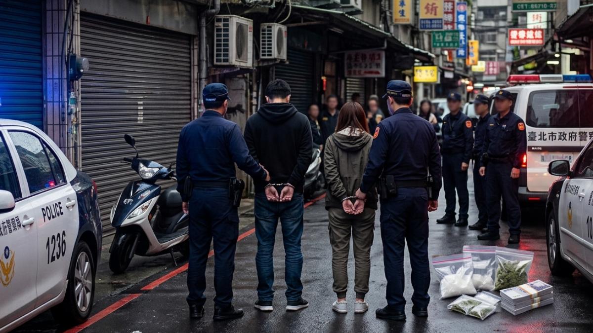 市值超過100萬元!毒鴛鴦販毒落網「女友秒裝路人」 下場慘了