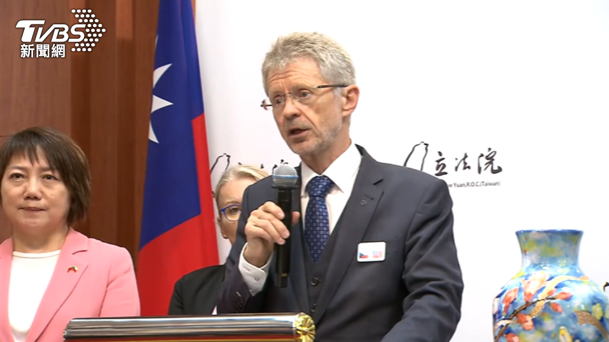 影音/超友台捷克議長再來訪 韋德齊喊:捷克「一中政策」不妨礙國會外交
