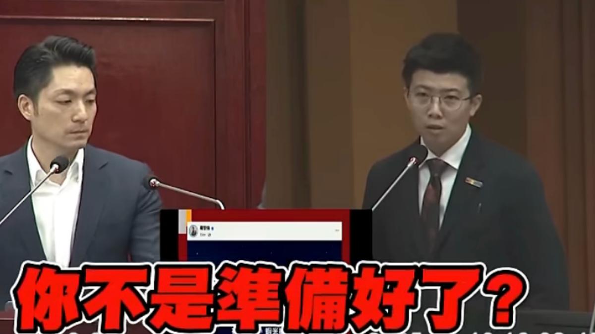 幕僚遞小抄還講錯!蔣萬安備詢「苗博雅狂打臉」 網酸:答錄機