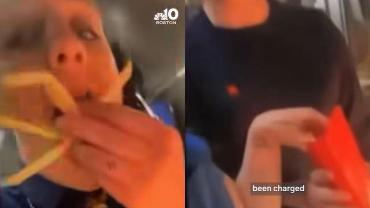 噁心畫面曝!美麥當勞經理偷吃客人薯條還吐口水 店家顧客提告