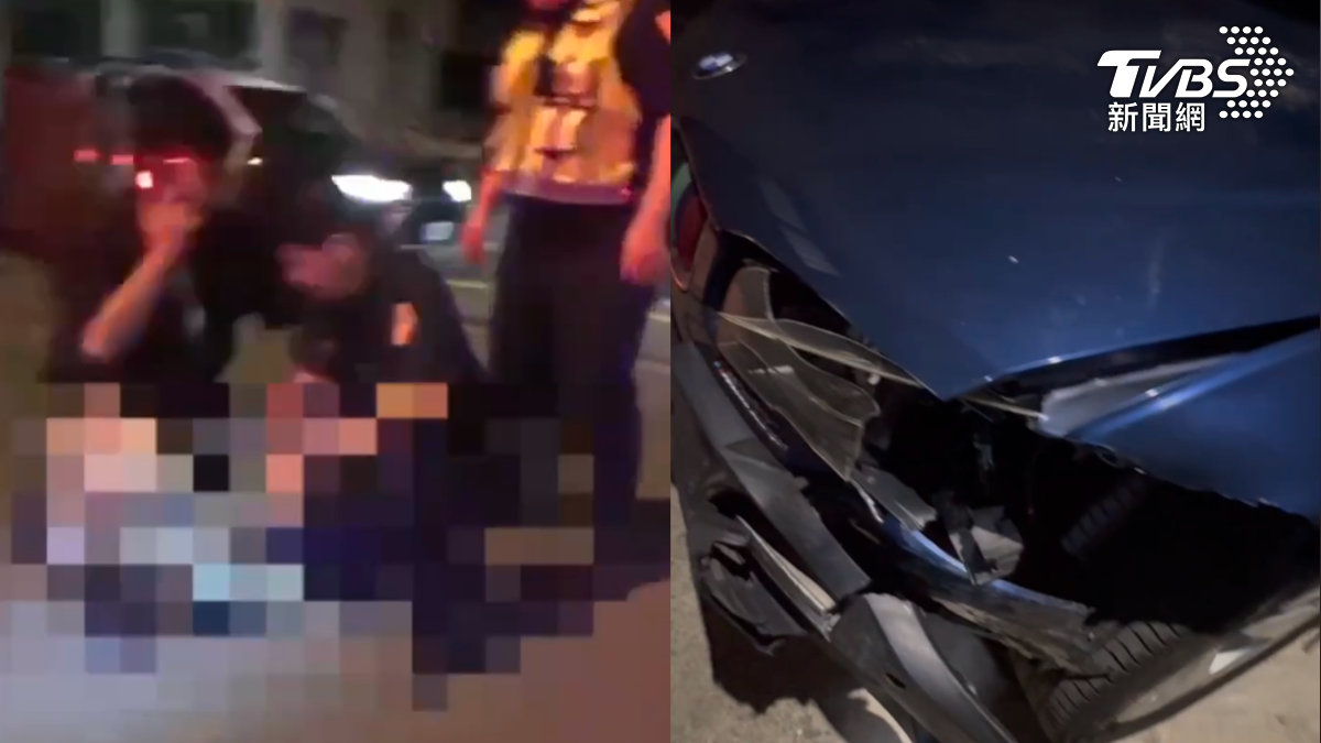 毒駕男撞毀6車肇逃!竟衝警局「裝可憐」 遭揭穿秒變臉