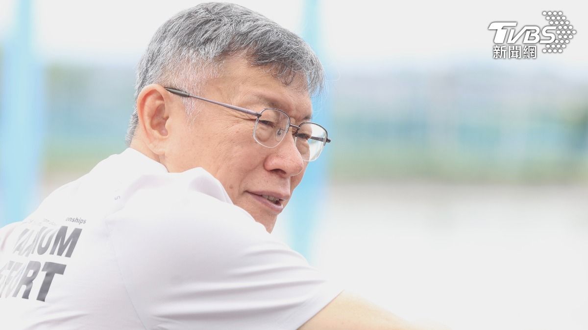 沈伯洋拋大台北天際線 柯文哲皺眉喊「聽不懂」:以為講鐵皮屋