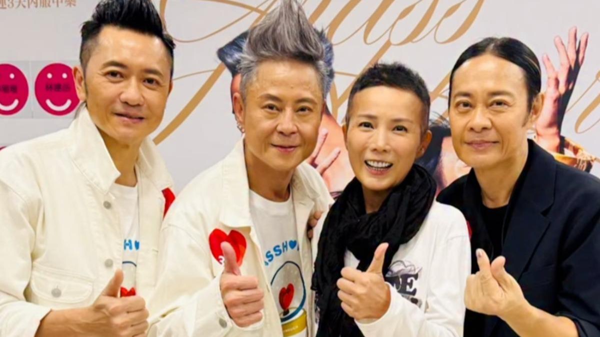 生前最後露面!吳文忻看草蜢演唱會 挺蔡一傑抗腦癌:一起努力