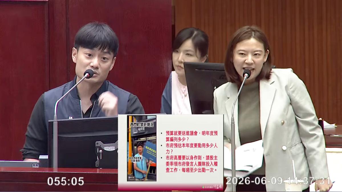 蔣萬安還沒開口!殷瑋搶先舌戰群雄 綠議員:到底誰是市長?