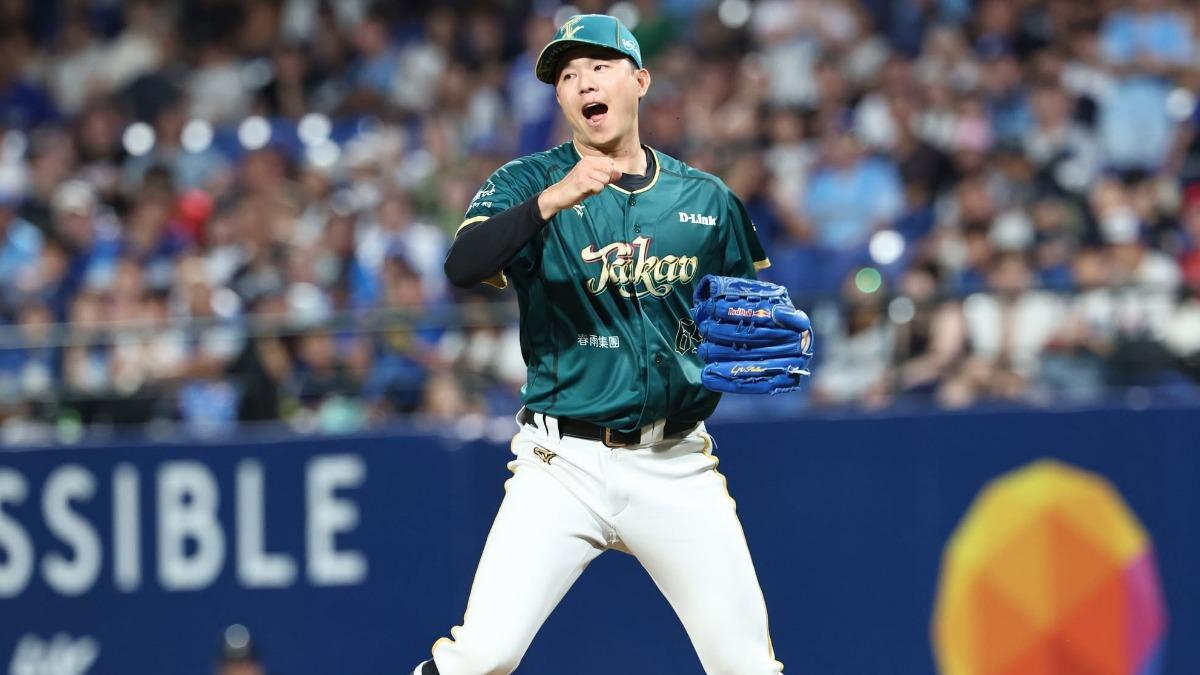 中職/僅挨2安!黃子鵬93球完封勝 雄鷹9:0痛擊悍將