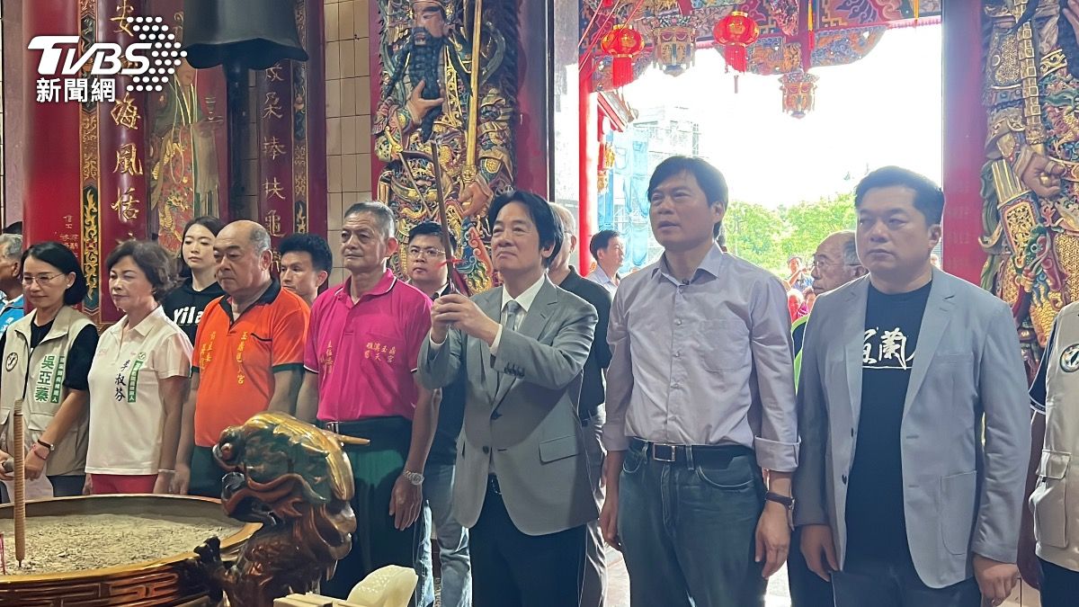 赴宜蘭拉抬林國漳!賴清德暗酸吳宗憲空降 今年擬再幫軍公教加薪