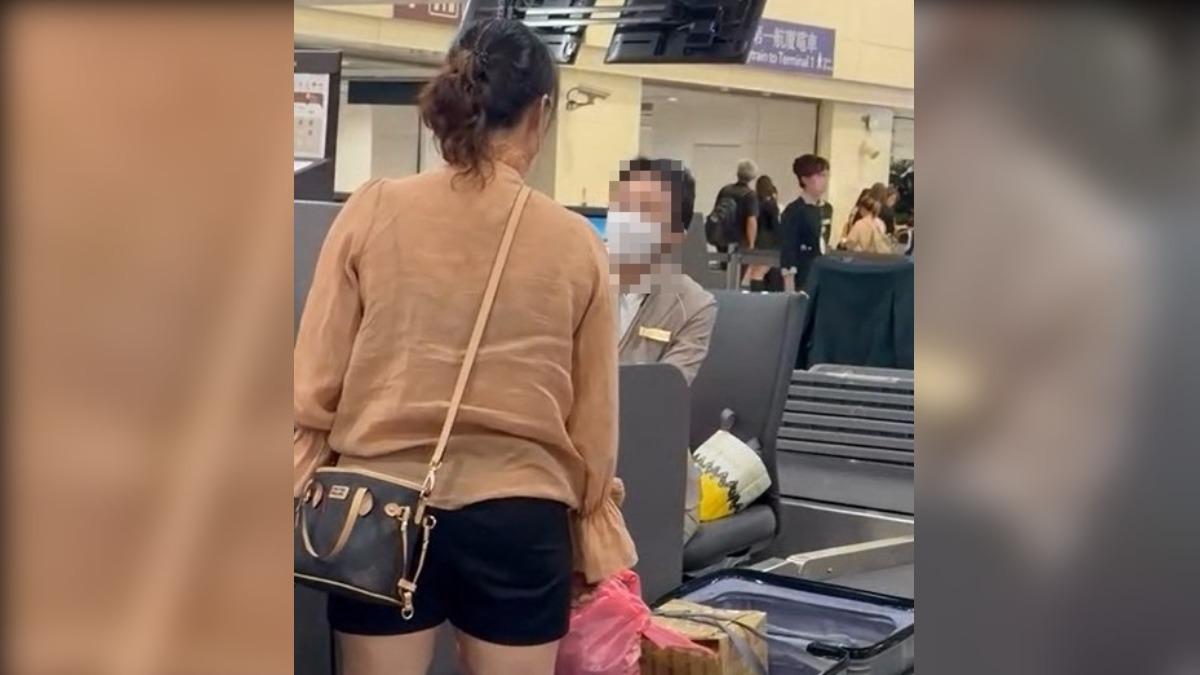 桃機爆衝突!女客行李超重2KG 「鬼扯1句」僵持10分