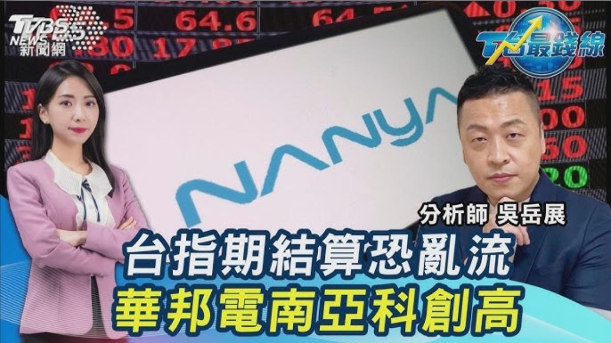 台股再洗!台積拉尾盤漲412點 台指期結算...外資空單近7萬口有亂流?